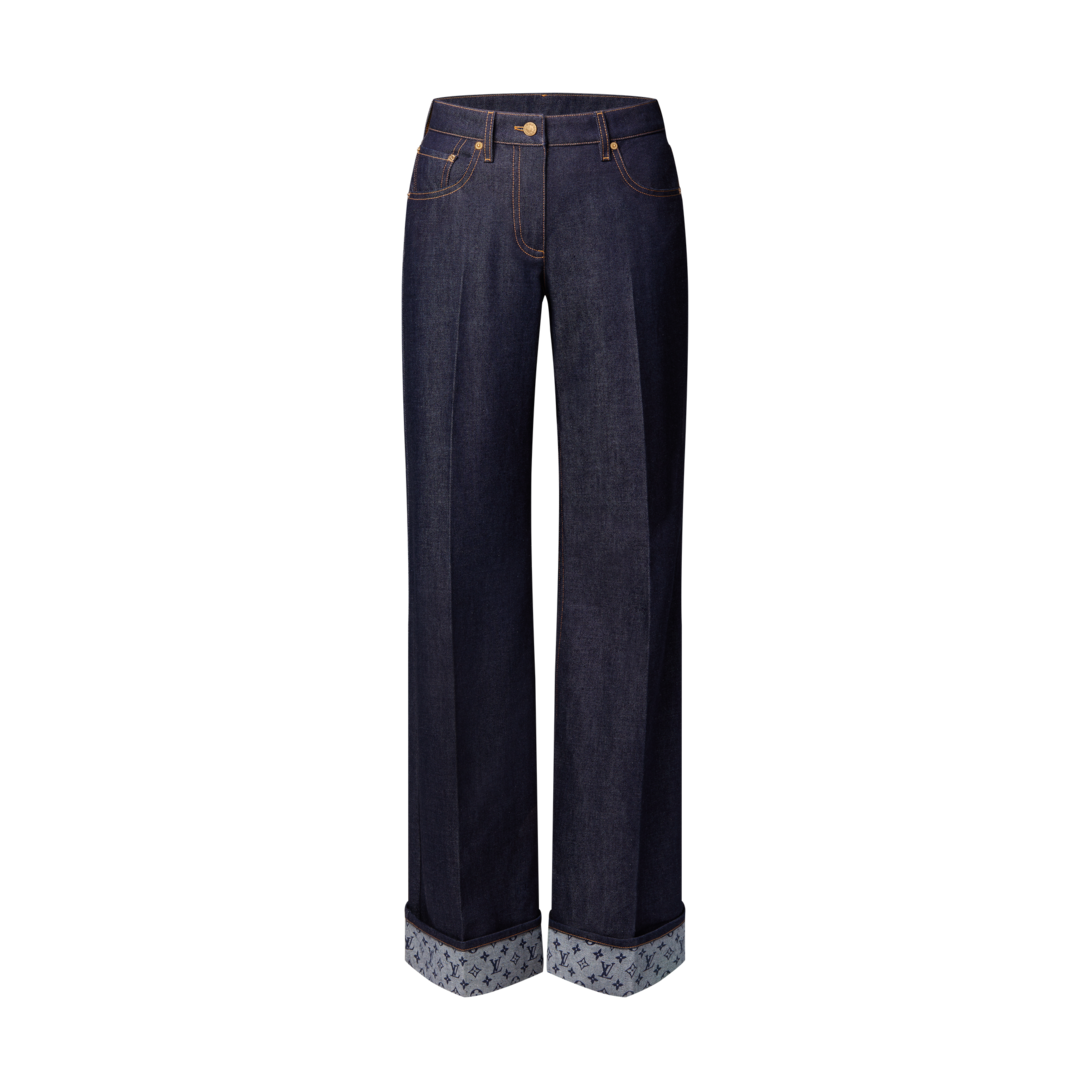 LOUIS VUITTON ダークデニム フレアジーンズ　W32インチ Flared Fit Denim Pants - Ready-to-Wear | LOUIS VUITTON